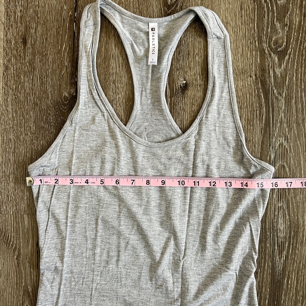 Fabletics Grey Racer Back Dress - Picture 7 of 9